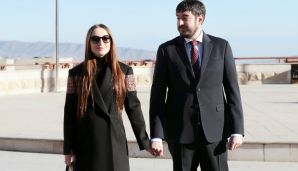 Prezident İlham Əliyev, birinci xanım Mehriban Əliyeva və ailə üzvləri Xankəndidə səs veriblər -     VİDEO - FOTO — foto 25