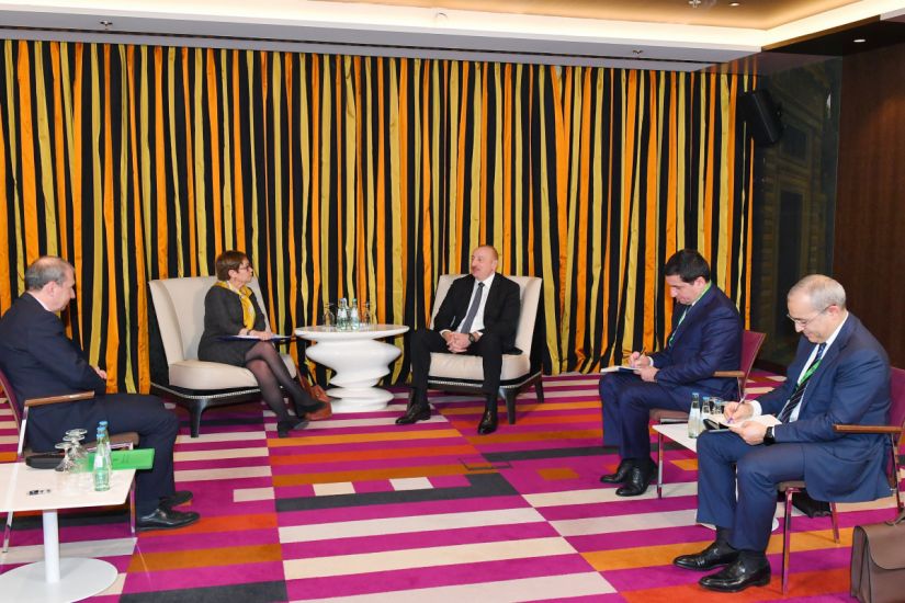 Prezident İlham Əliyevin Münxendə Avropa Yenidənqurma və İnkişaf Bankının prezidenti ilə görüşü olub -   YENİLƏNDİ