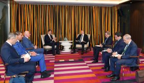 Münxendə Azərbaycan Prezidenti İlham Əliyev ATƏT-in fəaliyyətdə olan sədri İan Borq ilə görüşdü -     YENİLƏNDİ — foto 2