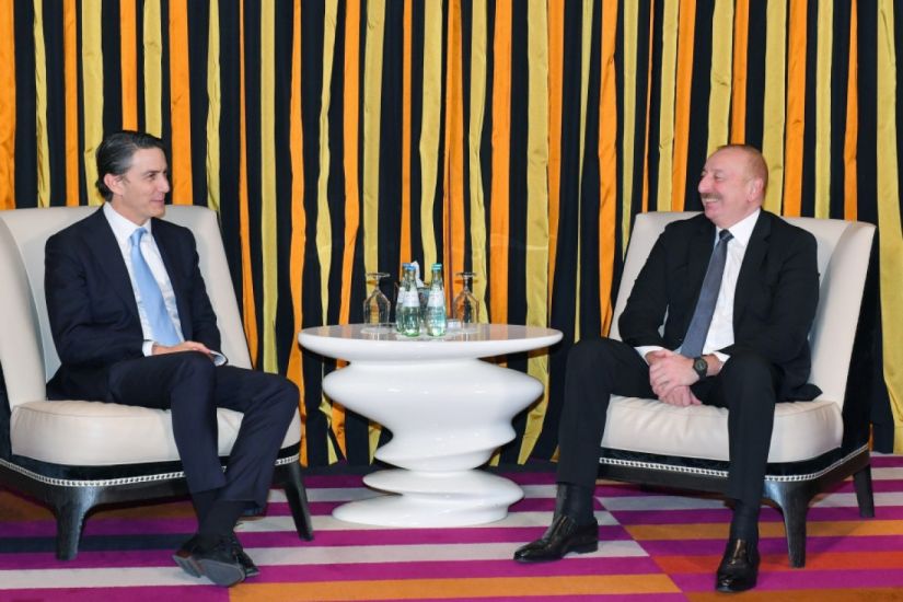 İlham Əliyev Münxendə ABŞ Prezidentinin xüsusi koordinatoru ilə görüşdü