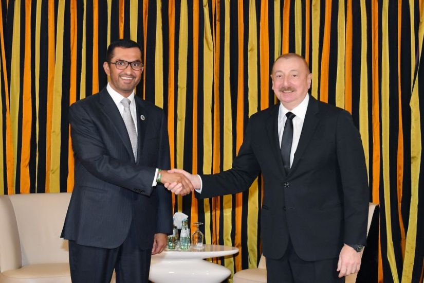 Azərbaycan Prezidenti İlham Əliyev ilə BƏƏ-nin sənaye və qabaqcıl texnologiyalar nazirinin görüşü olub -   YENİLƏNDİ