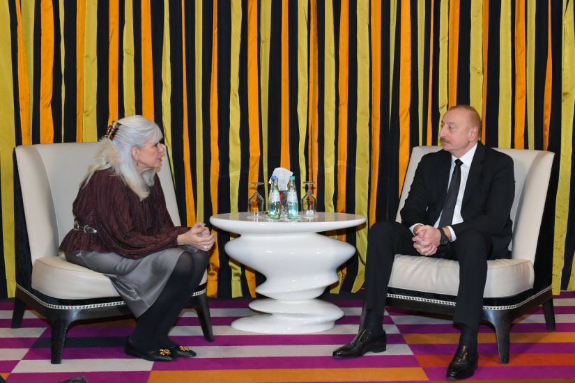 Prezident İlham Əliyev "The Rockefeller Foundation"ın baş vitse-prezidenti ilə görüşdü -    YENİLƏNDİ
