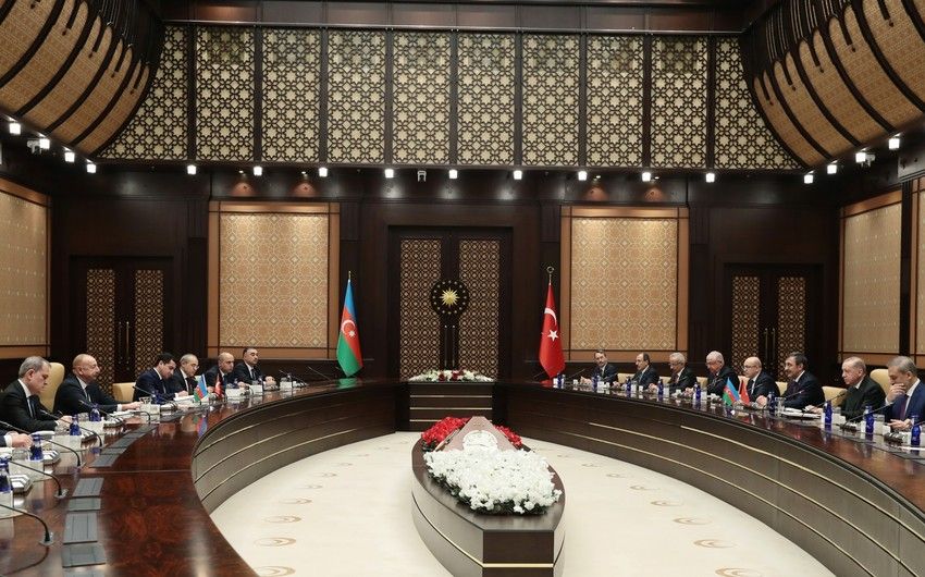 İlham Əliyev və Rəcəb Tayyib Ərdoğanın geniş tərkibdə görüşü olub -   YENİLƏNDİ - 2