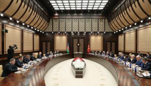 İlham Əliyev və Rəcəb Tayyib Ərdoğanın geniş tərkibdə görüşü olub -   YENİLƏNDİ - 2 — foto 1