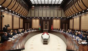 İlham Əliyev və Rəcəb Tayyib Ərdoğanın geniş tərkibdə görüşü olub -   YENİLƏNDİ - 2 — foto 2