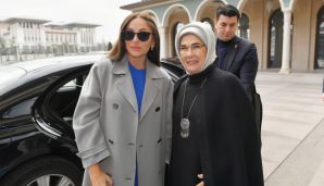 Mehriban Əliyeva Əminə Ərdoğanla görüşdü -   FOTOLAR — foto 1