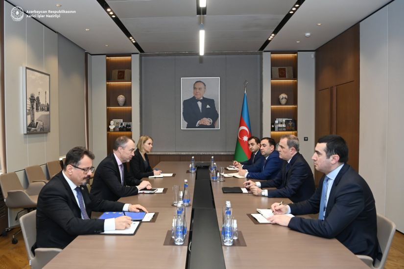Ceyhun Bayramov Toivo Klaarı qəbul etdi