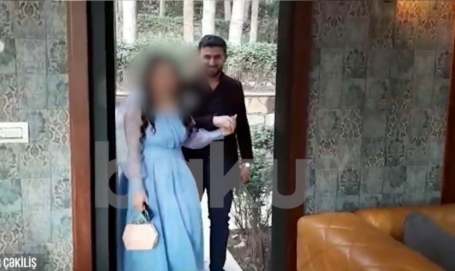 Toyuna gedərkən ağır qəzada ölən 28 yaşlı Elnurun nişanlısı ilə son görüntüləri -     VİDEO