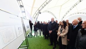 Prezident Xocalıda soyqırımı memorialının təməlini qoyub, rayon ictimaiyyətinin nümayəndələri ilə görüşüb -   FOTO - YENİLƏNDİ - 3 — foto 22