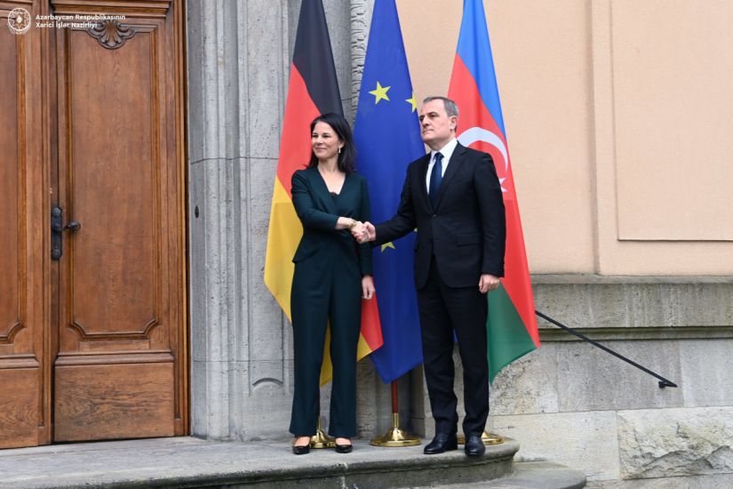 Azərbaycan və Almaniya XİN rəhbərləri görüşdü