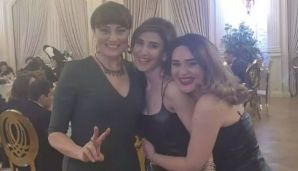Aparıcı Alidə Mustafayeva ilə icra başçısı Seymur Orucovun toyundan görüntü -   FOTO - VİDEO — foto 2