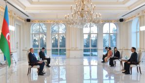 Prezident Yaponiyanın yeni səfirinin etimadnaməsini qəbul edib -   YENİLƏNDİ - FOTO — foto 2