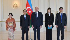 Prezident Yaponiyanın yeni səfirinin etimadnaməsini qəbul edib -   YENİLƏNDİ - FOTO — foto 3