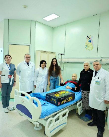 Leyla Əliyeva Milli Onkologiya Mərkəzində olub -       FOTO