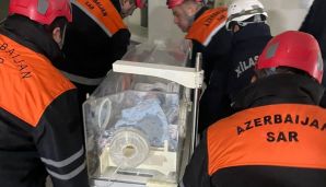 Respublika Perinatal Mərkəzində yanğın: Xəstələr təxliyə olunub -             FOTO - VİDEO — foto 5
