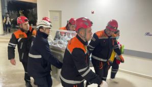 Respublika Perinatal Mərkəzində yanğın: Xəstələr təxliyə olunub -             FOTO - VİDEO — foto 6