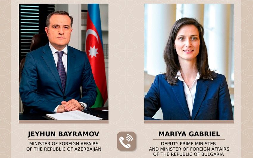 Ceyhun Bayramov bolqar həmkarı ilə ikitərəfli münasibətləri müzakirə edib