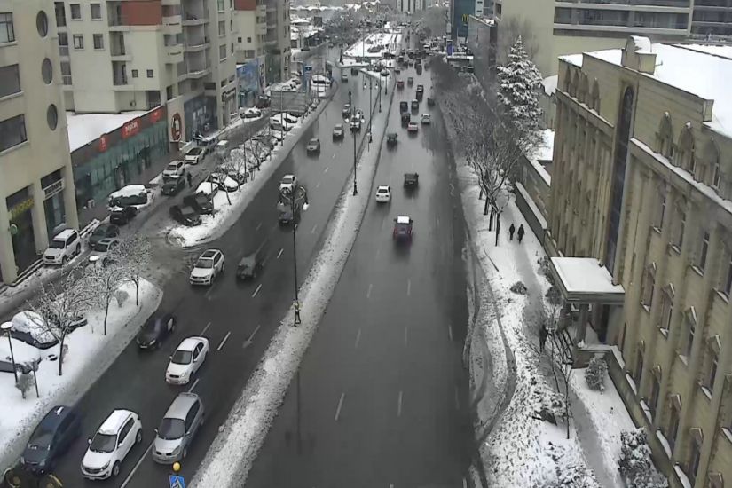 Bakıda yollar açıqdır -       FOTO