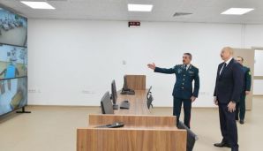 Prezident Bakıda DSX-nın yeni hərbi hospital kompleksinin açılışında iştirak etdi -   FOTO - YENİLƏNDİ — foto 5
