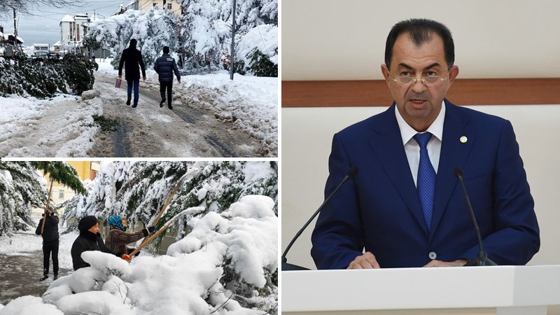 Taleh Qaraşovun qar sınağı:     Kənd və qəsəbələrlə əlaqə kəsilib! - FOTO - VIDEO