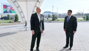 Prezident Neftçala şəhərinin içməli su təchizatı sistemlərinin istismara verilməsi mərasimində iştirak edib -     FOTO - YENİLƏNDİ — foto 3
