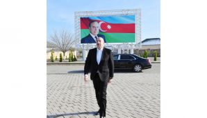 Prezident Neftçala şəhərinin içməli su təchizatı sistemlərinin istismara verilməsi mərasimində iştirak edib -     FOTO - YENİLƏNDİ — foto 5