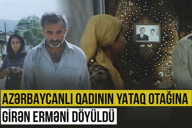 Azərbaycanlı qadının yataq otağına girən erməni döyüldü -     VİDEO