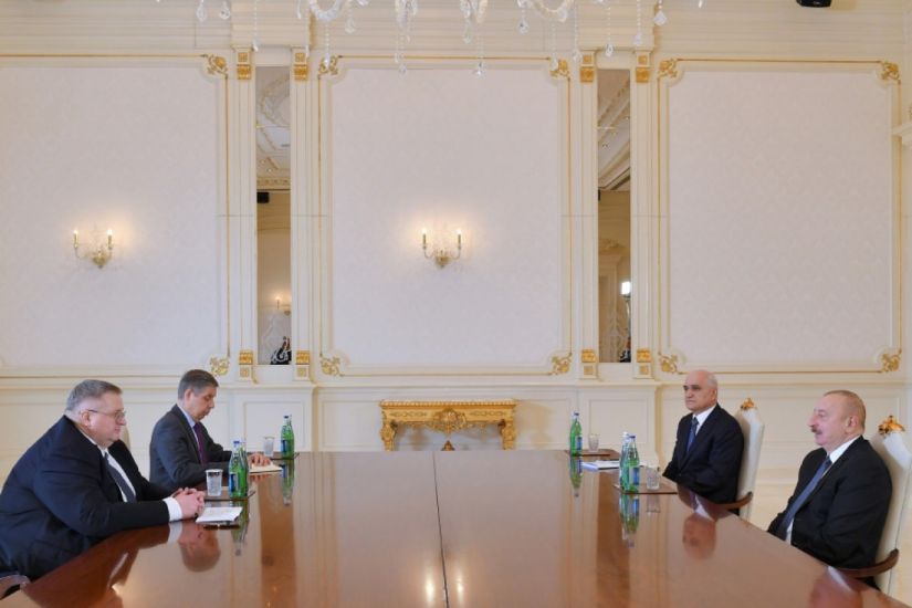 Prezident Rusiya Hökuməti sədrinin müavinini qəbul etdi
