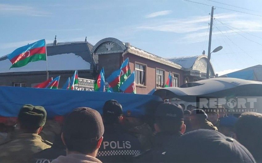 Şəhid Hacıəli Qasımov dəfn olundu