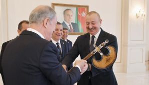 Prezident İlham Əliyev Hulusi Akarı qəbul etdi -   FOTO - YENİLƏNDİ — foto 3