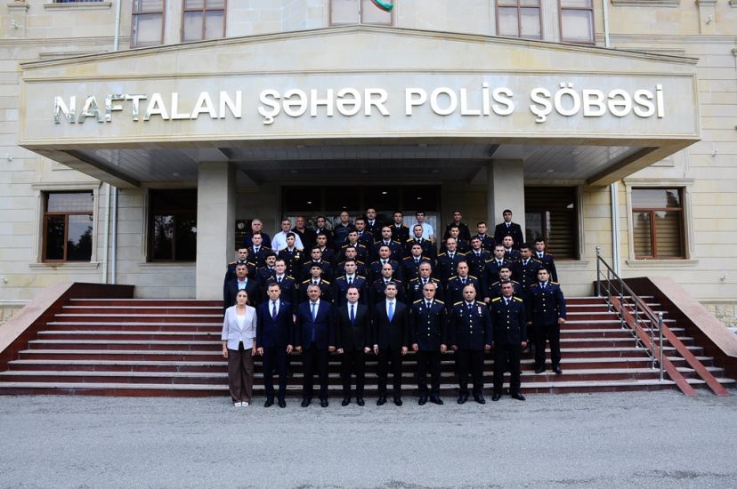 Polis Günü Naftalanda -     FOTOLAR