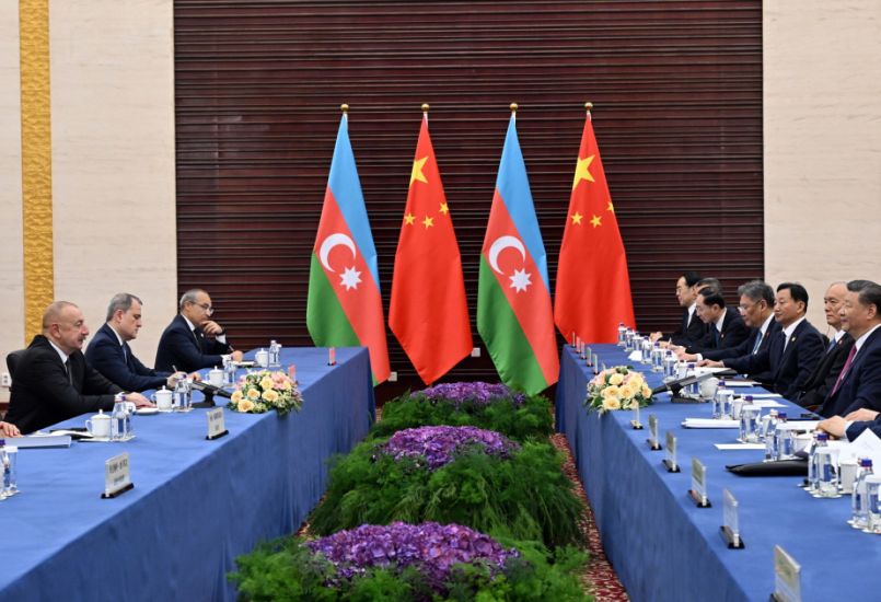 Astanada “Azərbaycan Respublikası ilə Çin Xalq Respublikası arasında strateji tərəfdaşlığın qurulması haqqında Birgə Bəyannamə” qəbul olundu