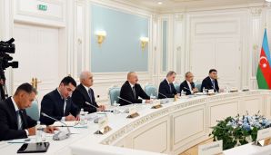 Astanada Azərbaycan və Qazaxıstan prezidentlərinin görüşü olub -     FOTO - YENİLƏNDİ - 2 — foto 3