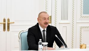 Astanada Azərbaycan və Qazaxıstan prezidentlərinin görüşü olub -     FOTO - YENİLƏNDİ - 2 — foto 5