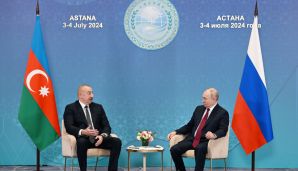 Astanada Azərbaycan Prezidenti İlham Əliyevin Rusiya Prezidenti Vladimir Putin ilə görüşü keçirilib -     FOTO - VİDEO - YENİLƏNDİ - 2 — foto 3