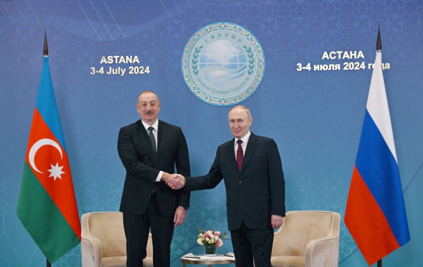 Astanada Azərbaycan Prezidenti İlham Əliyevin Rusiya Prezidenti Vladimir Putin ilə görüşü keçirilib -     FOTO - VİDEO - YENİLƏNDİ - 2