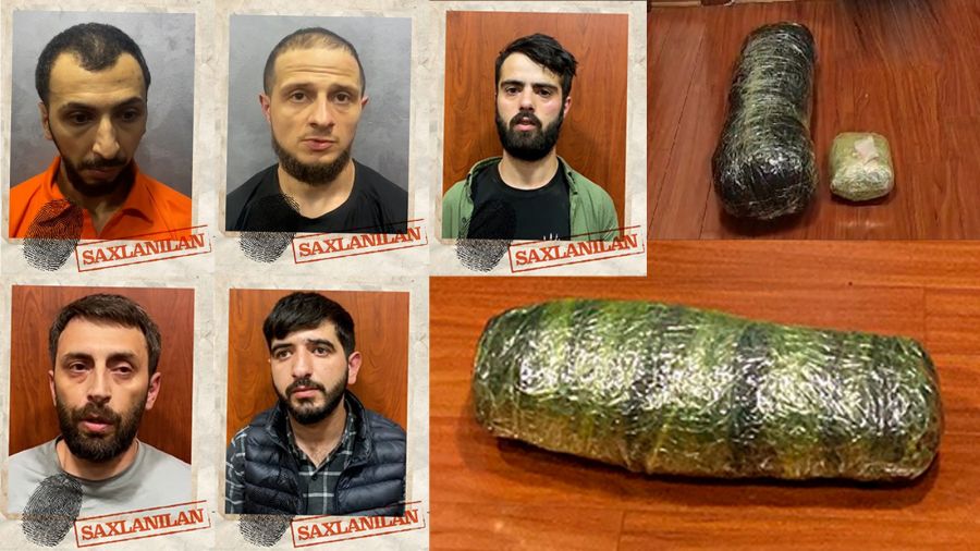 Səbaildə İran vətəndaşından 16 kq narkotik almış şəxslər saxlanıldı