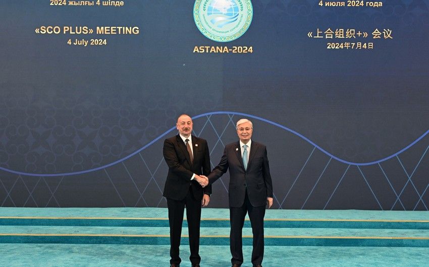 Prezident Astanada “ŞƏT plus” formatında keçirilən görüşdə iştirak etmək üçün “Müstəqillik” Sarayına gəlib -     YENİLƏNDİ