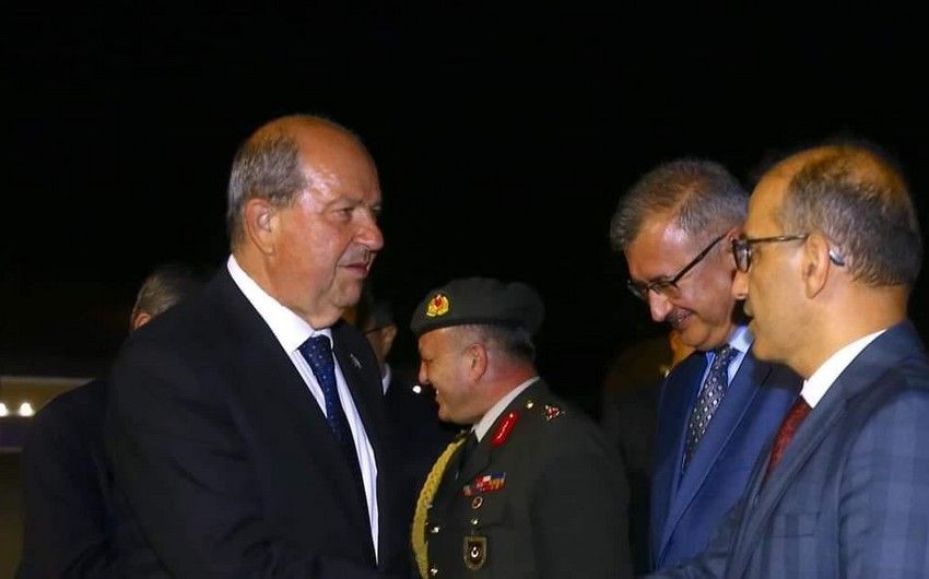 Şimali Kipr Türk Cümhuriyyəti Prezidenti Azərbaycana gəldi