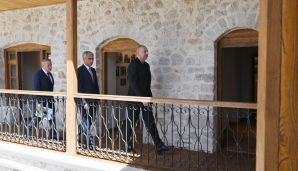 Şuşada Aşağı Gövhər Ağa məscidinin bərpadan sonra açılışı olub -     FOTO - YENİLƏNDİ — foto 1