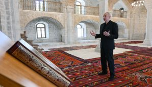 Şuşada Aşağı Gövhər Ağa məscidinin bərpadan sonra açılışı olub -     FOTO - YENİLƏNDİ — foto 4
