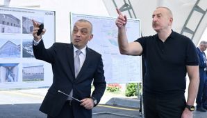Prezident İlham Əliyev Şuşa sutəmizləyici qurğular kompleksinin açılışında iştirak edib  -     FOTO - YENİLƏNDİ — foto 2