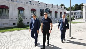 Prezident İlham Əliyev Xankəndidə əsaslı təmir və bərpadan sonra “Palace” hotelinin açılışında iştirak edib -   FOTO - YENİLƏNDİ — foto 4