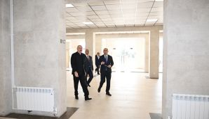Prezident Xankəndidə Qarabağ Universitetində görülən işlərlə tanış olub -   FOTO - YENİLƏNDİ — foto 1