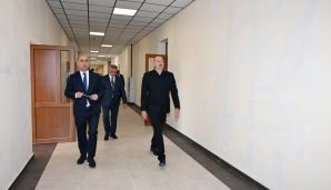 Prezident Xankəndidə Qarabağ Universitetində görülən işlərlə tanış olub -   FOTO - YENİLƏNDİ — foto 2