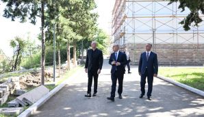 Prezident Xankəndidə Qarabağ Universitetində görülən işlərlə tanış olub -   FOTO - YENİLƏNDİ — foto 3