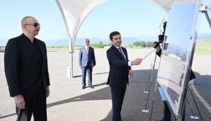 Prezident İlham Əliyev Xocalı hava limanında olub -   FOTO - YENİLƏNDİ — foto 1