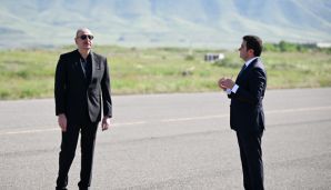 Prezident İlham Əliyev Xocalı hava limanında olub -   FOTO - YENİLƏNDİ — foto 4