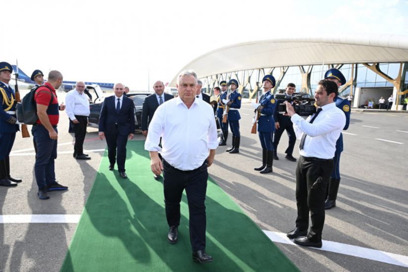 Viktor Orbanın Azərbaycana səfəri başa çatdı