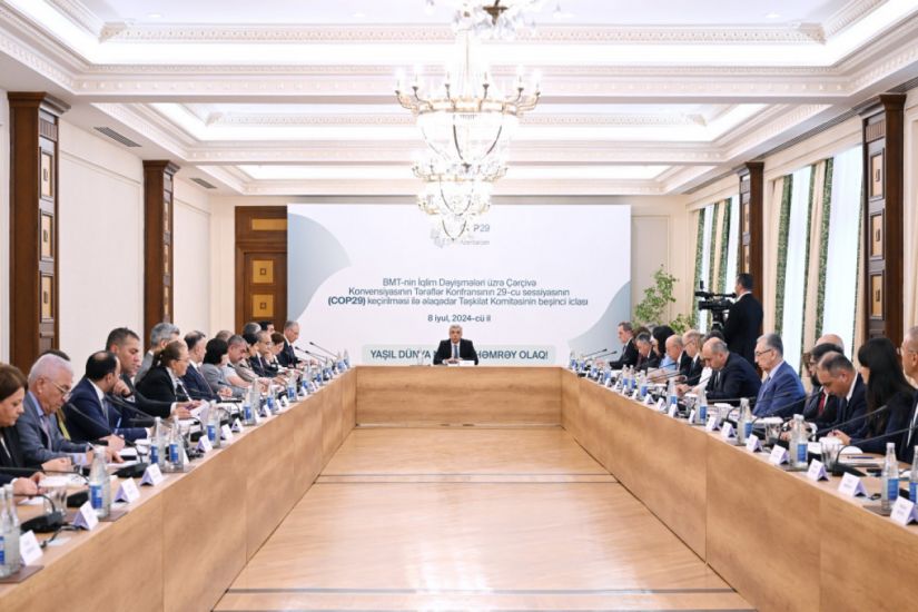 COP29 ilə əlaqədar Təşkilat Komitəsinin beşinci iclası keçirildi -       FOTOLAR